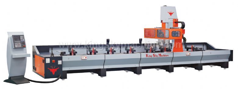 KS-TS45506-CNC Aluminum Curtain Wall Profile Machining Center